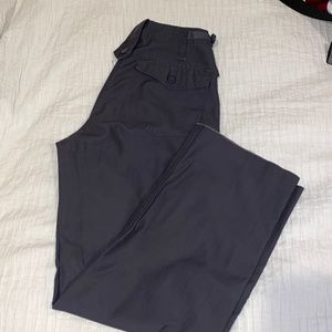 Gray cargo pants